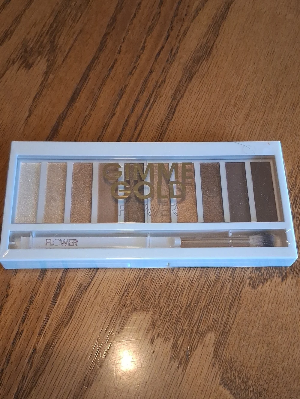Flower Emmy Gold Eyeshadow Palette - Warm Gold & Brown Shades